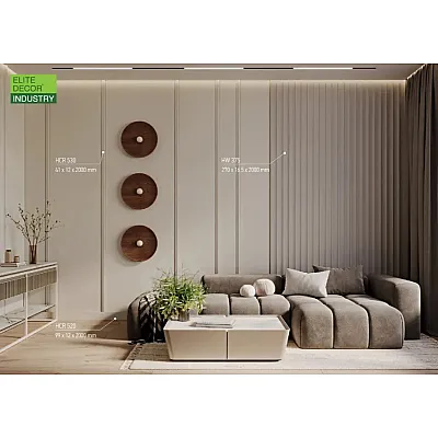 Панель декоративная из полимера Grand Decor HW 375-3