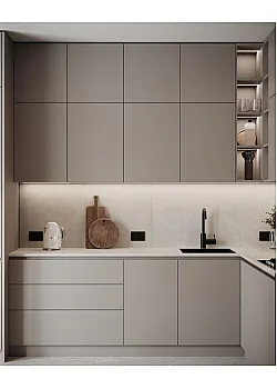 Кращенный матовый фасад