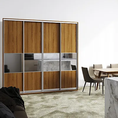 Мебель Шкаф-купе Виват B-334-1