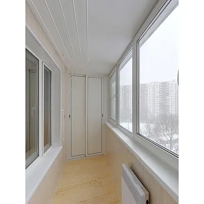 Балкон під ключ з оздобленням Steko-0