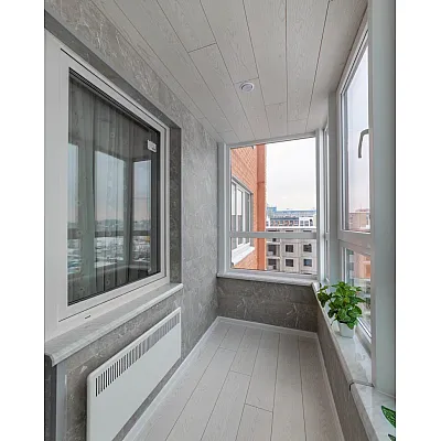 Балкон під ключ з оздабленням WDS-0