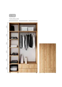 Мебель Шафа Сота C-135