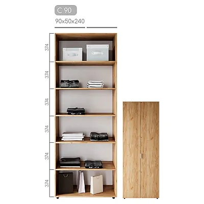 Мебель Шафа Сота C-90-1