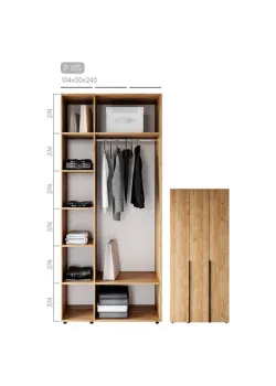 Мебель Шкаф Сота P-105