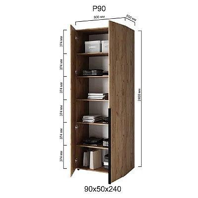 Мебель Шкаф Сота P-90-3