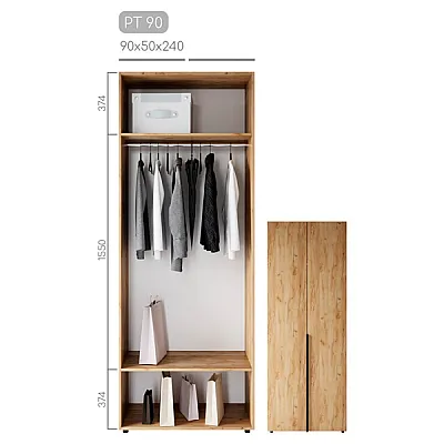 Мебель Шкаф Сота PT-90-0