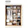 Мебель Шкаф-купе Новатор H-3186-5-thumb