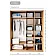 Мебель Шкаф-купе Новатор H-3196-4-thumb