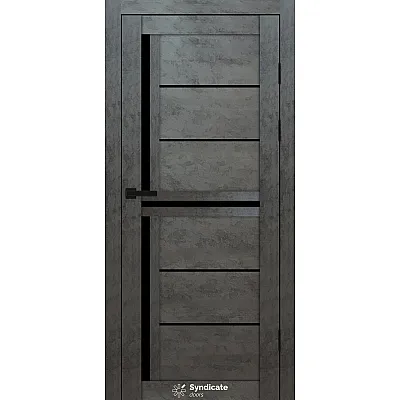 Межкомнатные Двери SD-PVC-106 BLK Syndicate ПВХ плёнка-0
