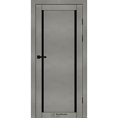 Міжкімнатні Двері SD-PVC-112 BLK Syndicate ПВХ плівка-5