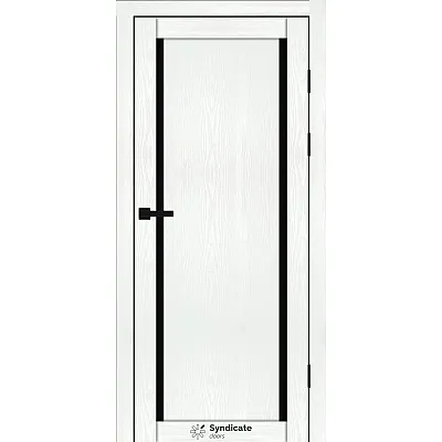 Міжкімнатні Двері SD-PVC-112 BLK Syndicate ПВХ плівка-0
