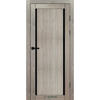 Міжкімнатні Двері SD-PVC-112 BLK Syndicate ПВХ плівка-12
