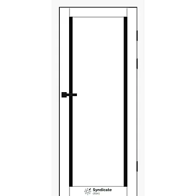 Міжкімнатні Двері SD-PVC-112 BLK Syndicate ПВХ плівка-8