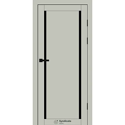 Міжкімнатні Двері SD-PVC-112 BLK Syndicate ПВХ плівка-11