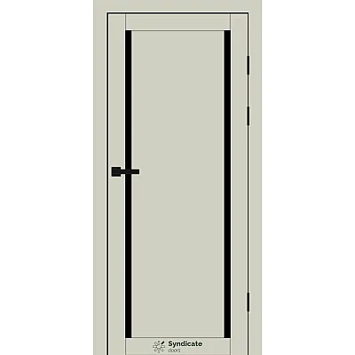 Міжкімнатні Двері SD-PVC-112 BLK Syndicate ПВХ плівка-13