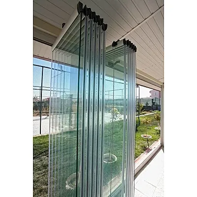 Безрамне засклення (гармошка) Reynaers під ключ-0