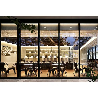 Панорамное остекление в пол KMD-0