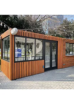 Остекление коммерческих помещений KMD под ключ