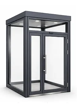 Алюминиевый тамбур Reynaers под ключ