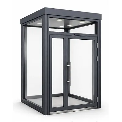 Алюмінієвий тамбур Reynaers під ключ-0