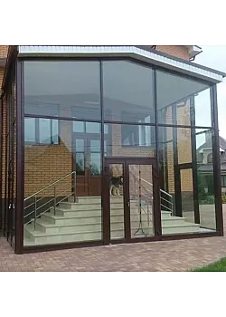 Алюминиевый тамбур Schüco под ключ