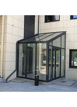 Алюминиевый тамбур KMD под ключ