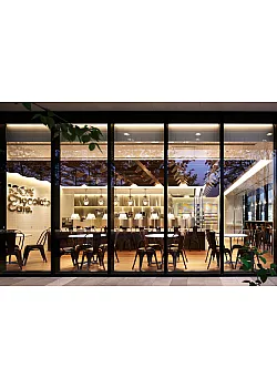 Теплое остекление (теплый алюминиевый профиль) Schüco под ключ