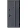 Вхідні Двері B-606 Модель 580/543 Бетон антрацит/Оксид білий Булат-9-thumb