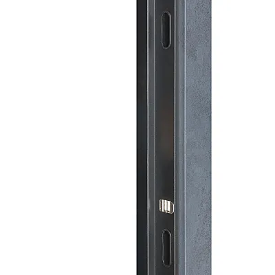 Вхідні Двері B-606 Модель 580/543 Бетон антрацит/Оксид білий Булат-8