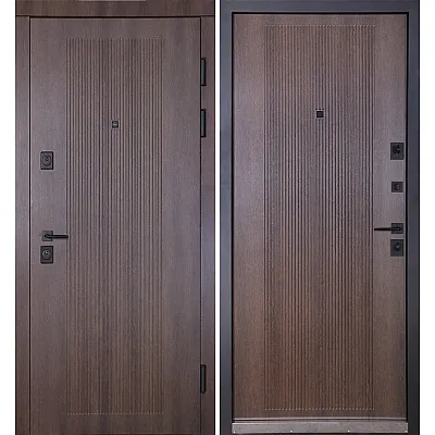 Вхідні Двері Тандем (квадро) 276 Дрімвуд темний/Дрімвуд темний гладкий Булат-0