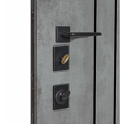 Вхідні Двері ОЛІМП (квадро) Mottura Модель 589 Оксид темний/Оксид темний Булат-5