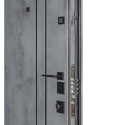 Вхідні Двері ОЛІМП (квадро) Mottura Модель 589 Оксид темний/Оксид темний Булат-4