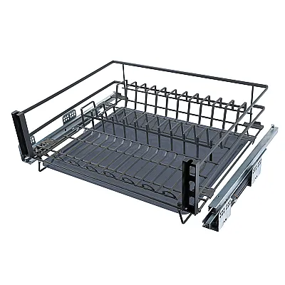 Нижня сушарка для посуду висувна Willow 600мм , графіт Muller-0