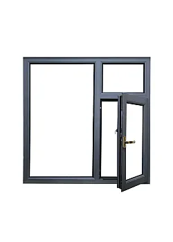 Алюминиевое окно Reynaers CS 77 зс теплоизоляцией поворотно-откидное 1500*1700 мм