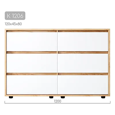 Комод Вулик K-1206-0