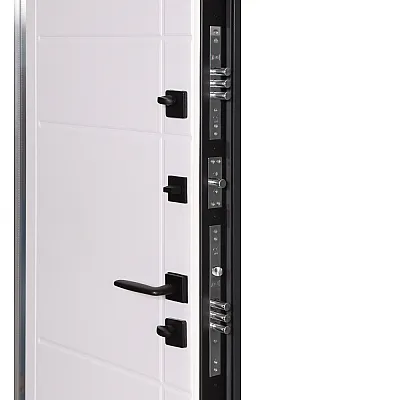 Вхідні Двері COTTAGE 705/431 Metalic anthracite/Вулична Білий Атласний-5