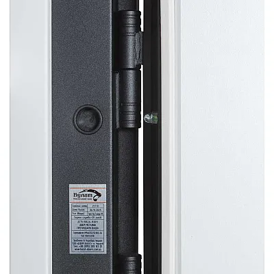 Вхідні Двері Термо Хаус Електро 705/431 Антрацит темний/Вулична Білий атласний-8