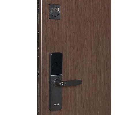 Вхідні Двері Термо Хаус Електро 705/431 Венге темний/Вулична Білий атласний-2