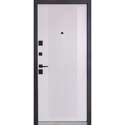 Вхідні Двері Ультра (квадро) Securemme 587/276 Мусонне дерево/Олово супермат-8