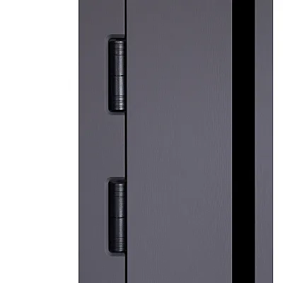 Вхідні Двері Ультра (квадро) Securemme 587/276 Мусонне дерево/Олово супермат-3