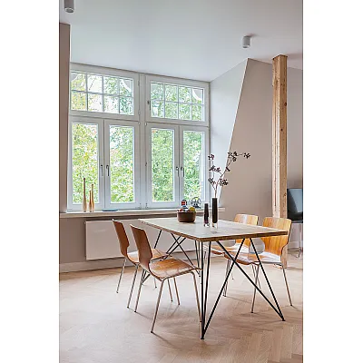 Алюмінієве вікно Schuco AWS 50.NI без теплоізоляції глухе 1500*1000 мм-0