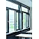 Алюминиевое окно Schüco AWS 90.SI+ с повышенной теплоизоляцией поворотно-откидное 2000*1600 мм-4-thumb