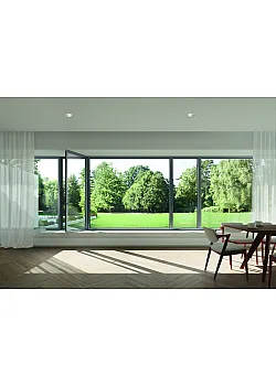 Алюминиевое окно Schüco AWS 75.SI + с повышенной теплоизоляцией поворотно-откидное 2700*1600 мм