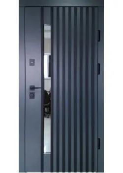 Двери Милано 2 цвета Vinorit стеклопакет Redfort