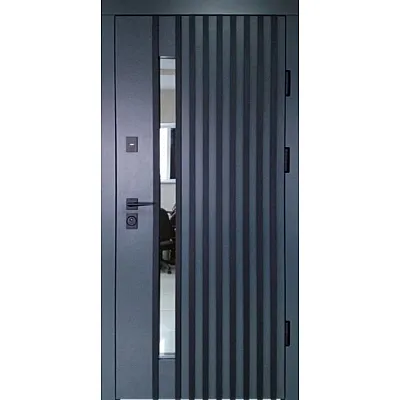 Вхідні Двері Мілано 2 кольори Vinorit склопакет Redfort-0