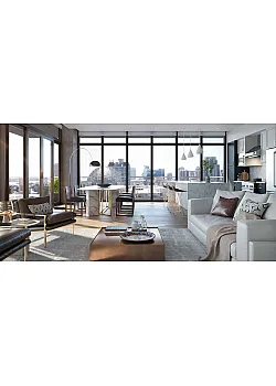 Алюмінієве вікно Schüco AWS 90.SI+ з підвищеною теплоізоляцією панорамне глухе 1800*2700 мм