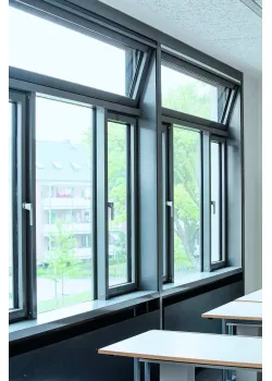 Алюминиевая параллельно раздвижная система Schüco ASE 70.HI с теплоизоляцией 2000*1000