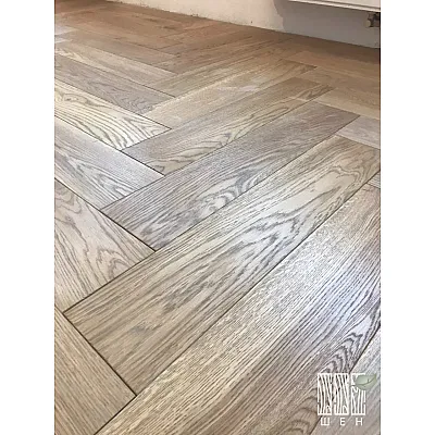 Інженерна дошка Шен ДУБ Англійська ялинка 120 мм Натур-0