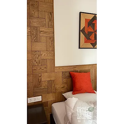 Інженерна дошка Шен ДУБ Англійська ялинка 150 мм Селект-0