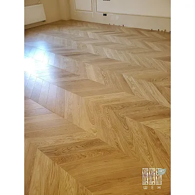 Інженерна дошка Шен ДУБ Французська ялинка 120 мм Селект-0